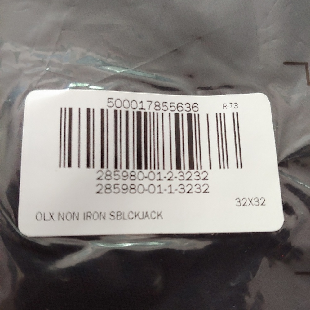 Black chino like pants